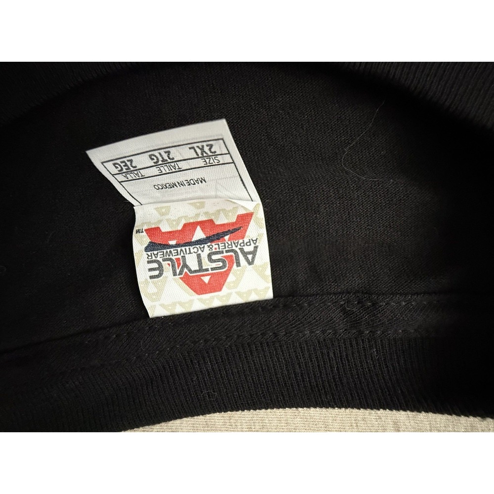 AAA Allstyle Men's Black Tshirts (4pack) 2X - Picture 2 of 7